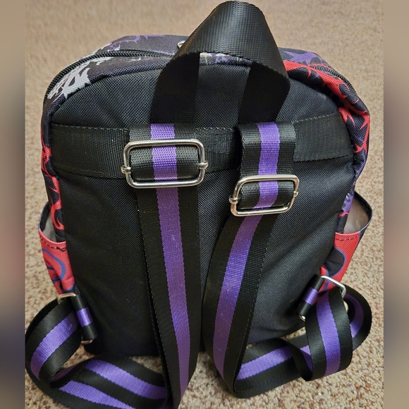 KBNL Maleficent 12inch Deluxe Oversize Print Daypack A21311 Medium - Picture 4 of 9